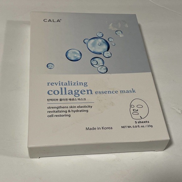 Calla Skincare Cala Revitalizing Collagen Essence Face Skin Mask 5